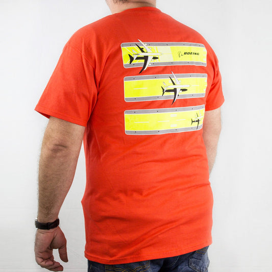 CAMISETA BOEING 3 RAYAS DE SEGURIDAD REFLECTIVAS