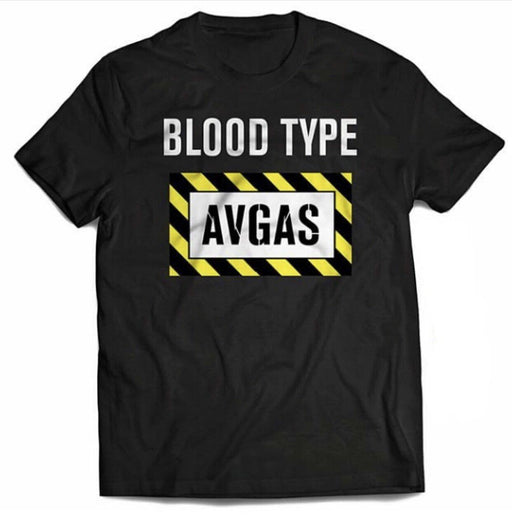 Blood Type AVGAS / T-Shirt - Sky Crew PTY