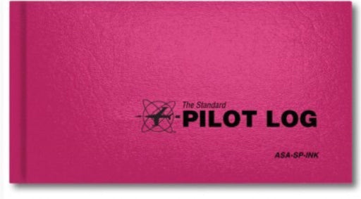 ASA STANDARD PILOT LOG - PINK - Sky Crew PTY