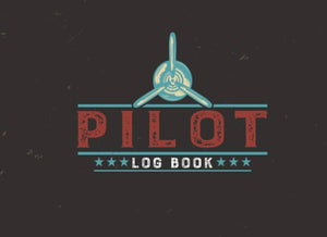 PILOT LOGBOOK PORTADA ESTAMPADA