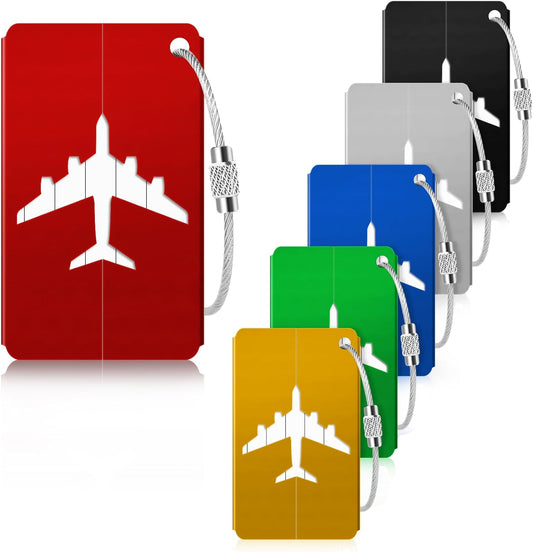 TAG DE METAL DE AVIÓN.