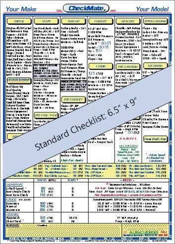 CHECKMATE CHECKLIST - MULTIPLE AIRPLANES