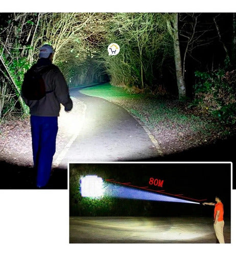 MINI LINTERNA TÁCTICA DE LUZ BLANCA