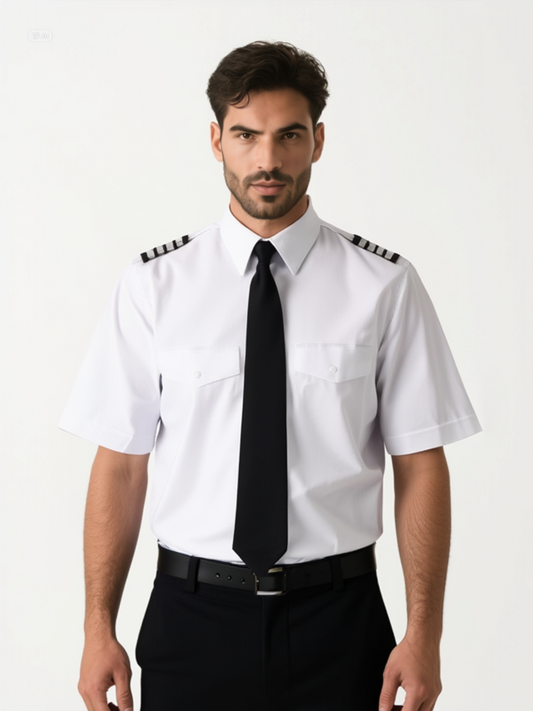 CAMISA DE AVIADOR - MANGA CORTA AP