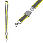 Load image into Gallery viewer, LANYARD REFLECTIVO / ATTITUDE DETERMINES YOUR ALTITUDE
