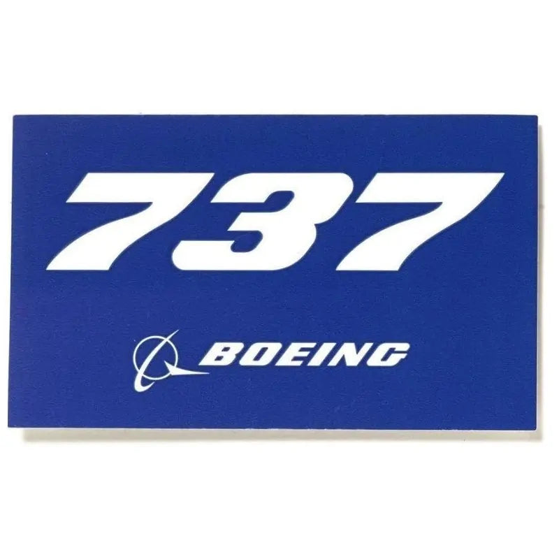 STICKERS BOEING  BLUE