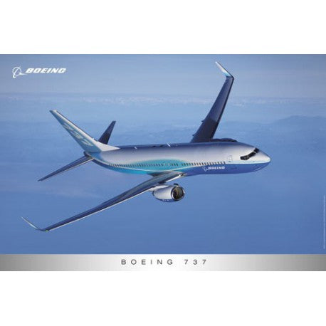 POSTER BOEING 737