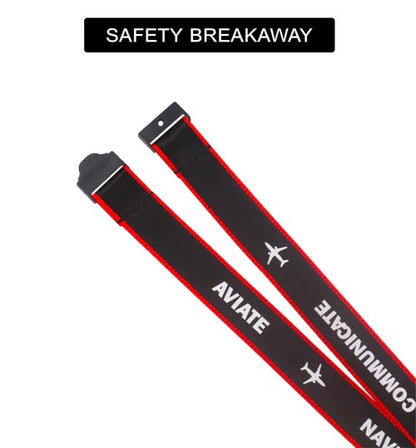 AVIATE-NAVIGATE-COMMUNICATE LANYARD