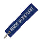 LLAVERO REMOVE BEFORE FLIIGHT AZUL NAVY