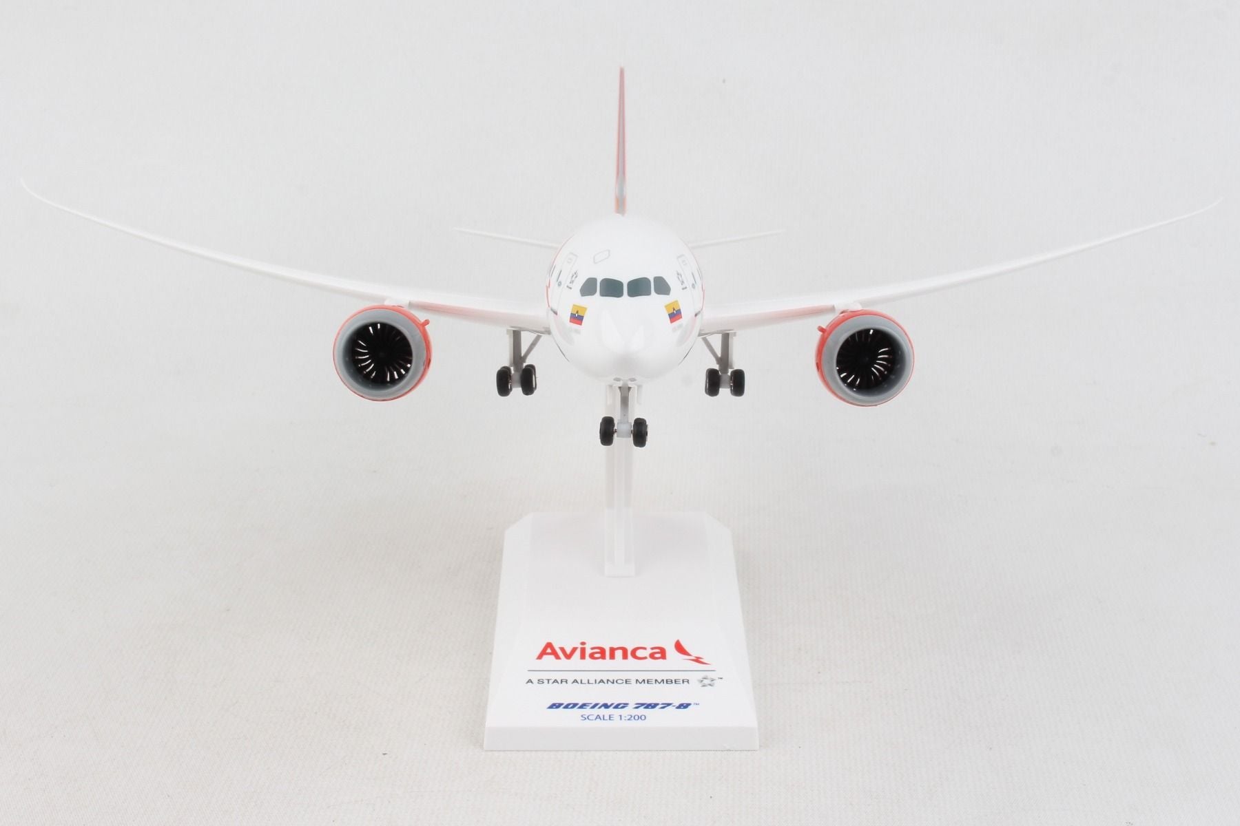 SKYMARKS AVIANCA 787-8 1/200 W/GEAR NEW LIVERY