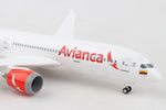 Load image into Gallery viewer, SKYMARKS AVIANCA 787-8 1/200 W/GEAR NEW LIVERY
