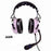 SHARE Facebook Pinterest POWDER PUFF PILOTS ANR HEADSET WITH MP3 JACK - PINK - Sky Crew PTY