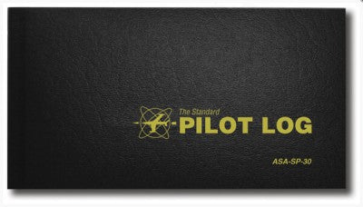 ASA STANDARD PILOT LOG - BLACK (BITACORA DE VUELO)