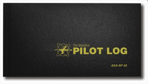 ASA STANDARD PILOT LOG - BLACK (BITACORA DE VUELO)