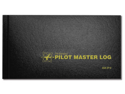 ASA STANDARD PILOT MASTER LOGBOOK - BLACK