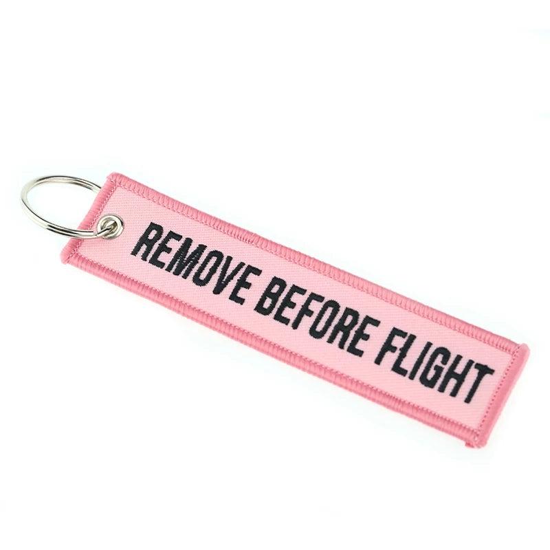 LLAVERO REMOVE BEFORE FLIGHT