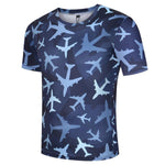 Load image into Gallery viewer, CAMISETA ESTAMPADO DE AVIÓN
