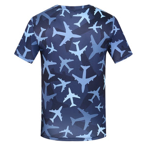 CAMISETA ESTAMPADO DE AVIÓN