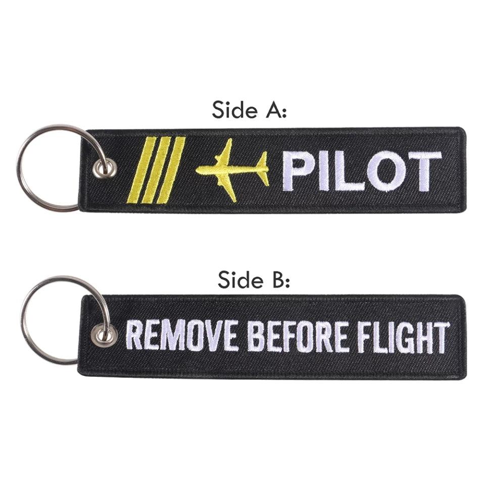 LLAVERO PILOT / REMOVE BEFORE FLIGHT