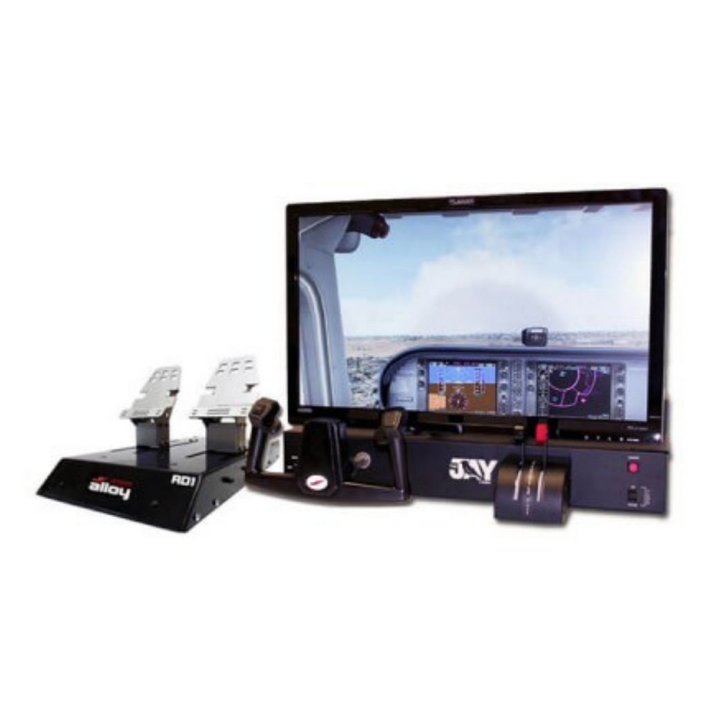 REDBIRD JAY FLIGHT SIMULATOR WITH RD1 RUDDER PEDALS BUNDLE - Sky Crew PTY