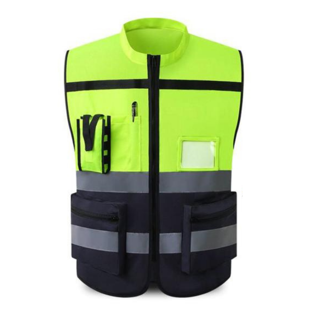 Chaleco Reflector de Alta Visibilidad de seguridad - High Visibility Reflective Safety Vest - Sky Crew PTY