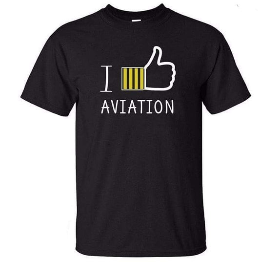 Camiseta I Like Aviation - Sky Crew PTY