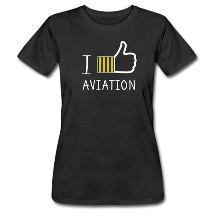 Camiseta I Like Aviation - Sky Crew PTY