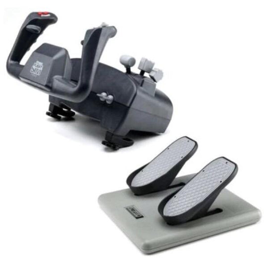 FLIGHT SIM YOKE WITH PRO PEDALS - Sky Crew PTY