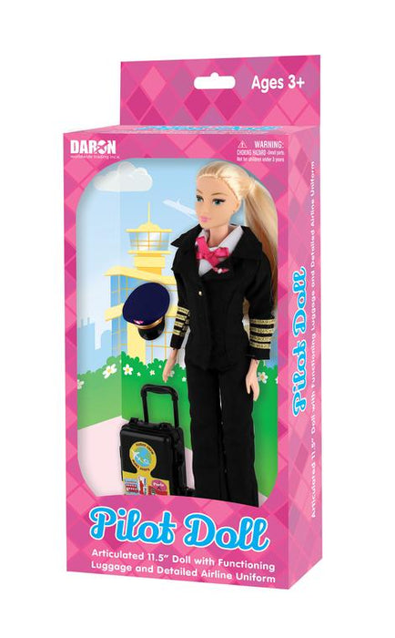 Muñeca Barbie Piloto de Avión - Sky Crew PTY
