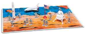 SPACE EXPLORATION 20 PIECE PLAYSET W/PLAYMAT - Sky Crew PTY