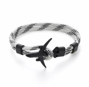 Pulsera de Avión (Negro) Unisex - Sky Crew PTY