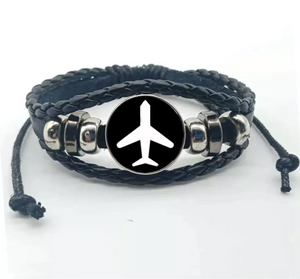 PULSERA BOTON DE AVION