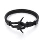 PULSERA DE AVION NEGRO / UNISEX