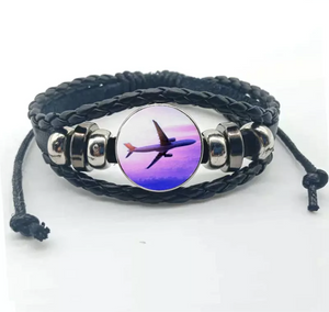 PULSERA BOTON DE AVION