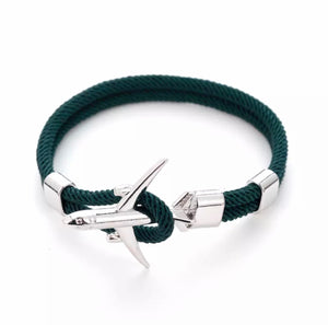 Pulsera de Avión (Plateado) Unisex - Sky Crew PTY