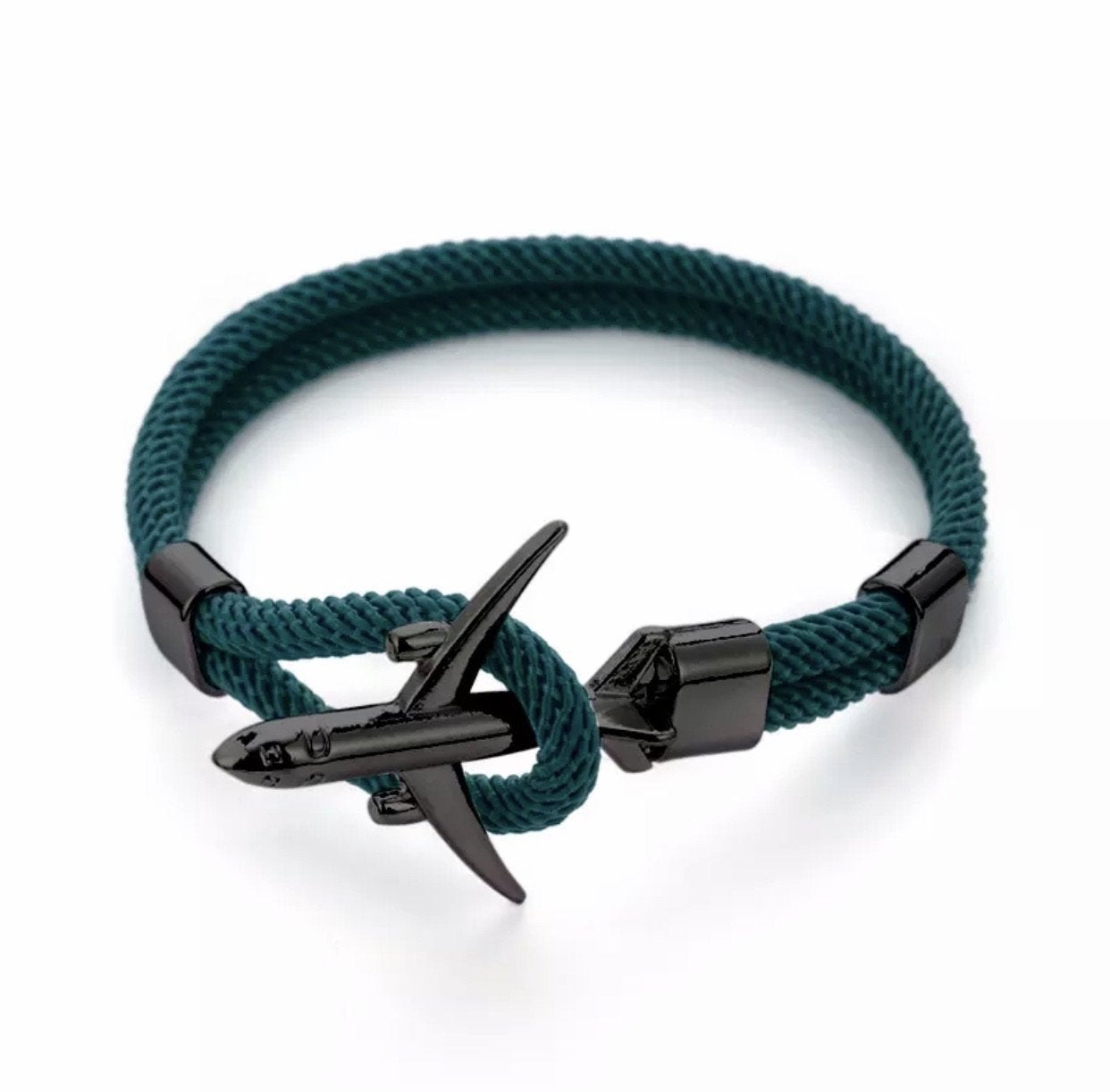 Pulsera de Avión (Negro) Unisex - Sky Crew PTY