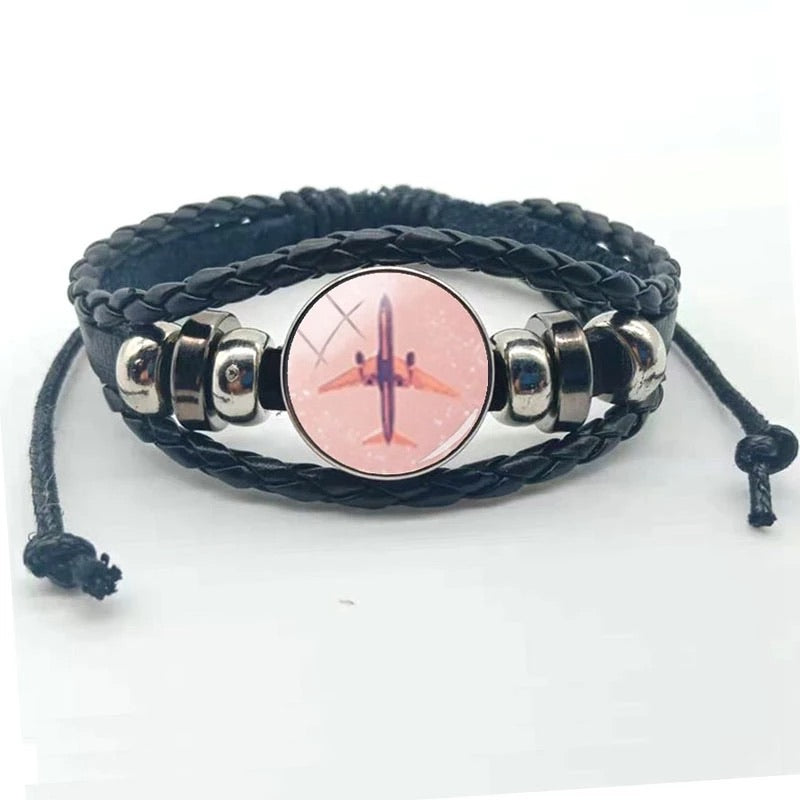 PULSERA BOTON DE AVION