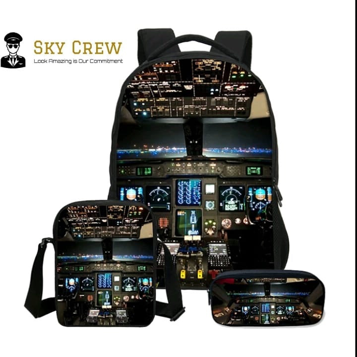 Juego de Mochila - Sky Crew PTY