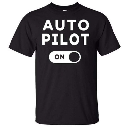 Camiseta Auto Pilot On - Sky Crew PTY