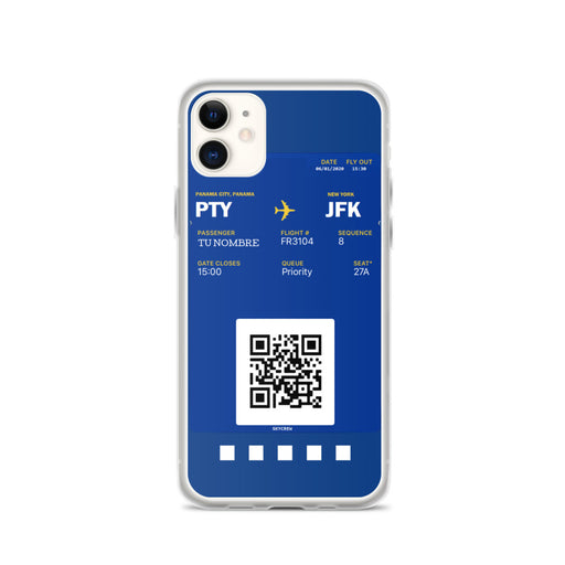 Boarding Pass - Carcasa para iPhone - Sky Crew PTY