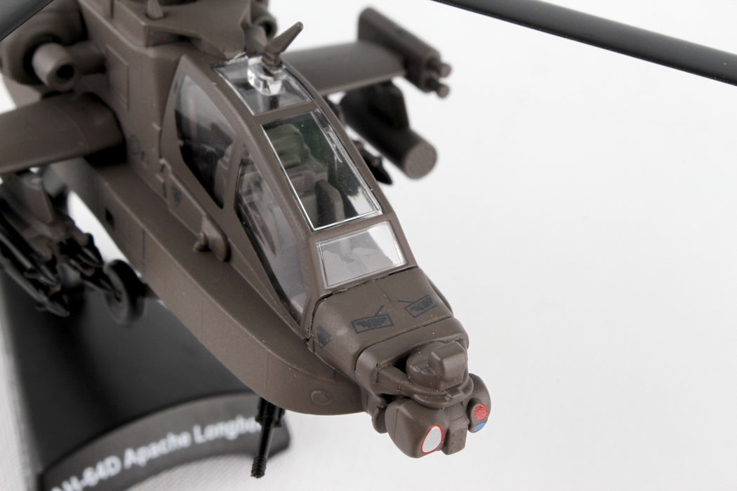 POSTAGE STAMP AH-64D APACHE LONGBOW 1/100 / AVION MILITAR