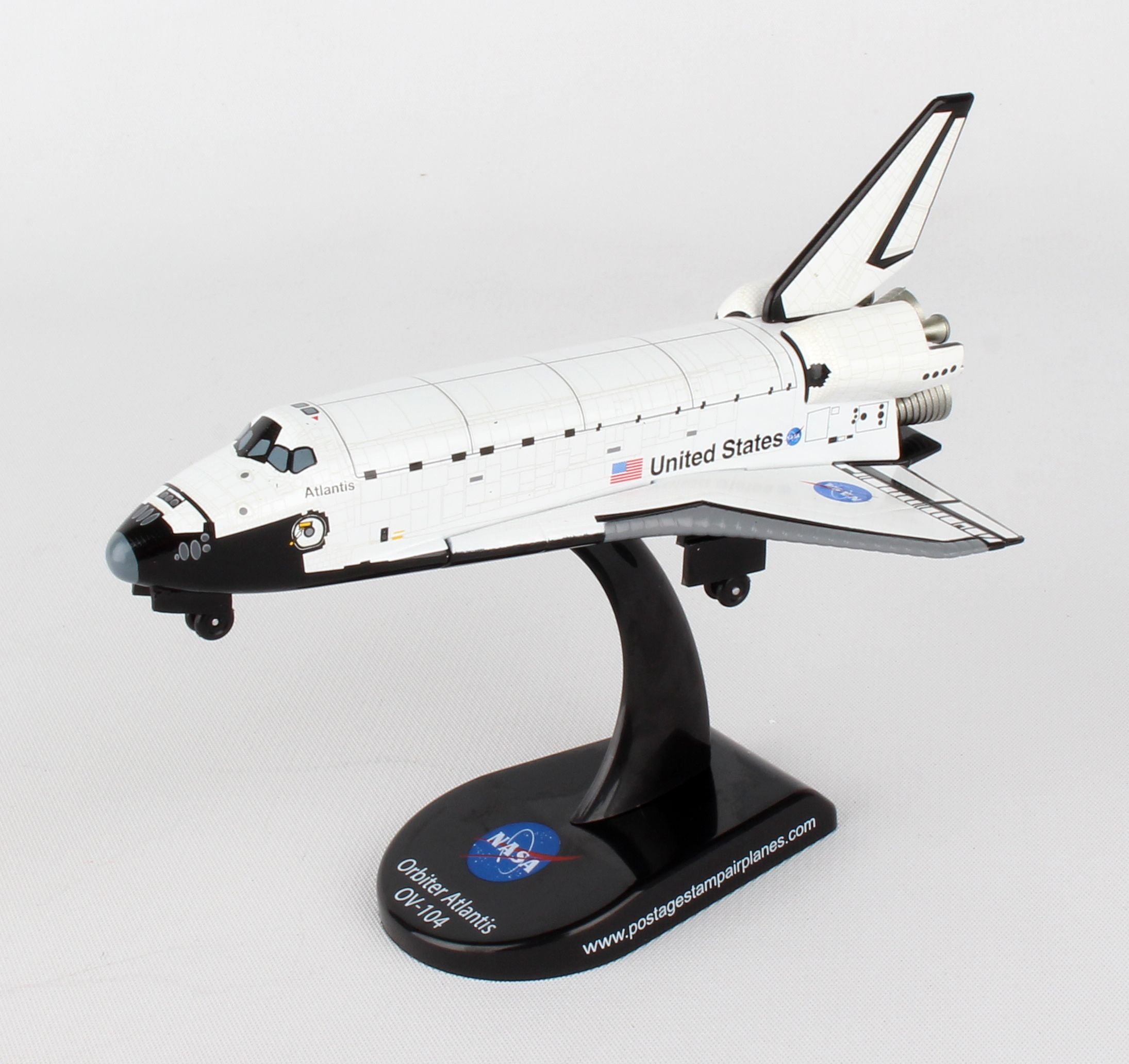 POSTAGE STAMP SPACE SHUTTLE ATLANTIS 1/300