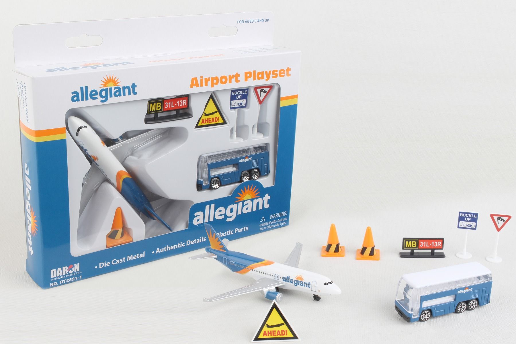 ALLEGIANT PLAYSET NEW LIVERY - Sky Crew PTY