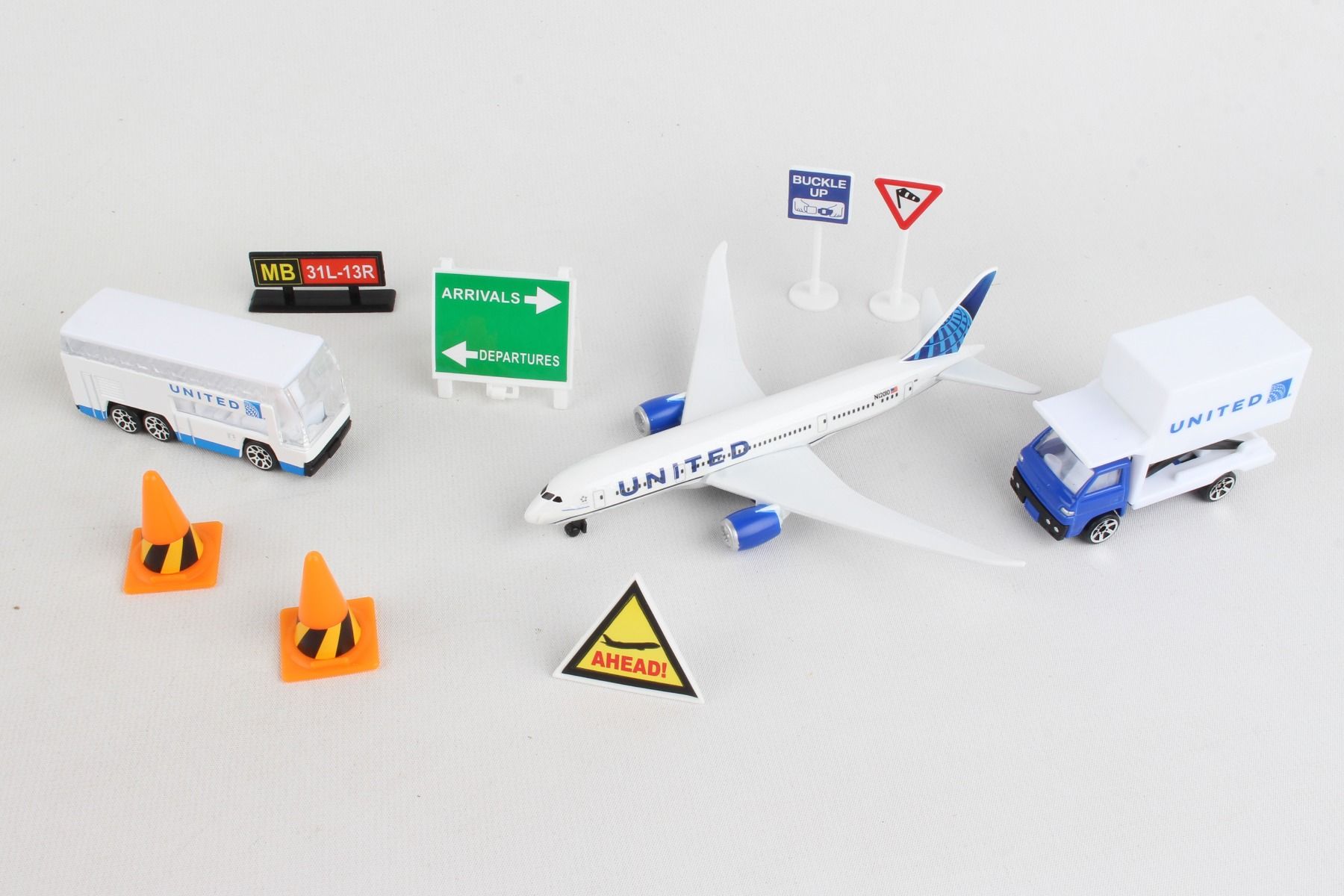 UNITED AIRLINES PLAYSET 2019 LIVERY