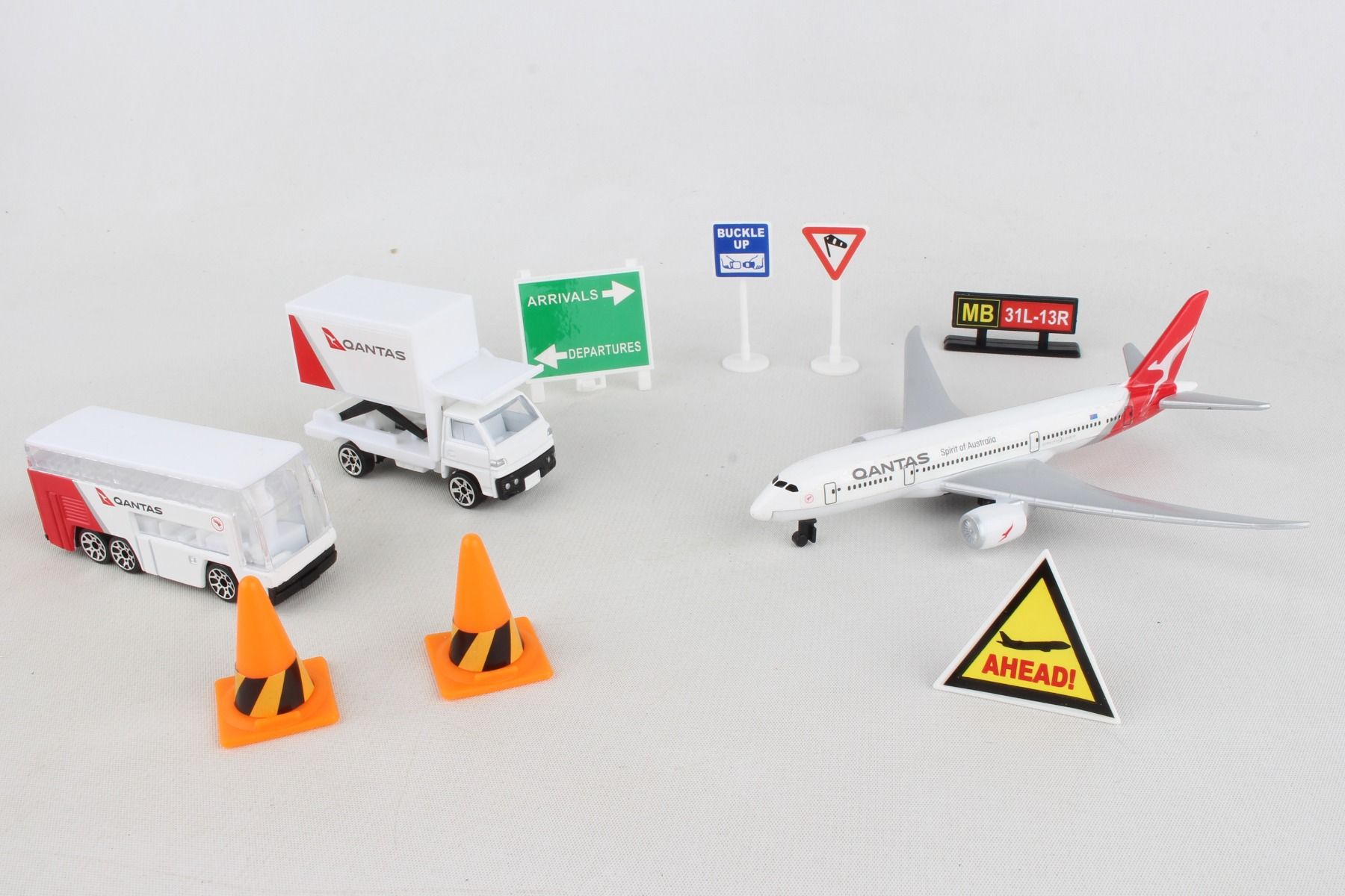 QANTAS PLAYSET NEW LIVERY - Sky Crew PTY