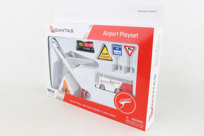 QANTAS SMALL PLAYSET - Sky Crew PTY