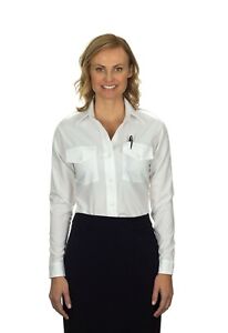 CAMISA DE AVIADOR MUJER - MANGA LARGA VAN HEUSEN BLACK TAG