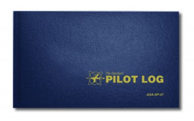 ASA STANDARD PILOT LOGBOOK - NAVY BLUE ASA-SP-57